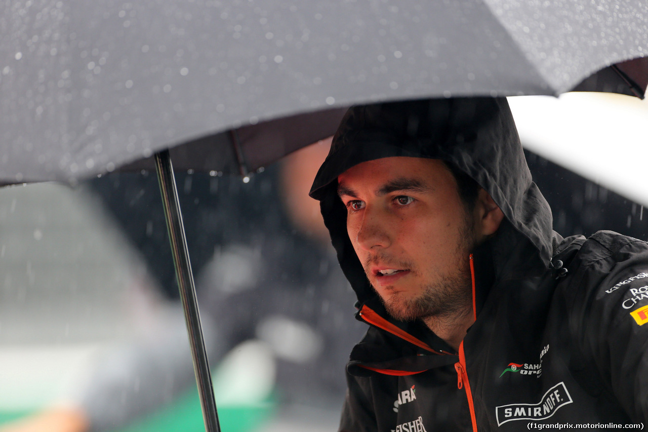 GP GIAPPONE, 05.10.2014 - Sergio Perez (MEX) Sahara Force India F1 VJM07