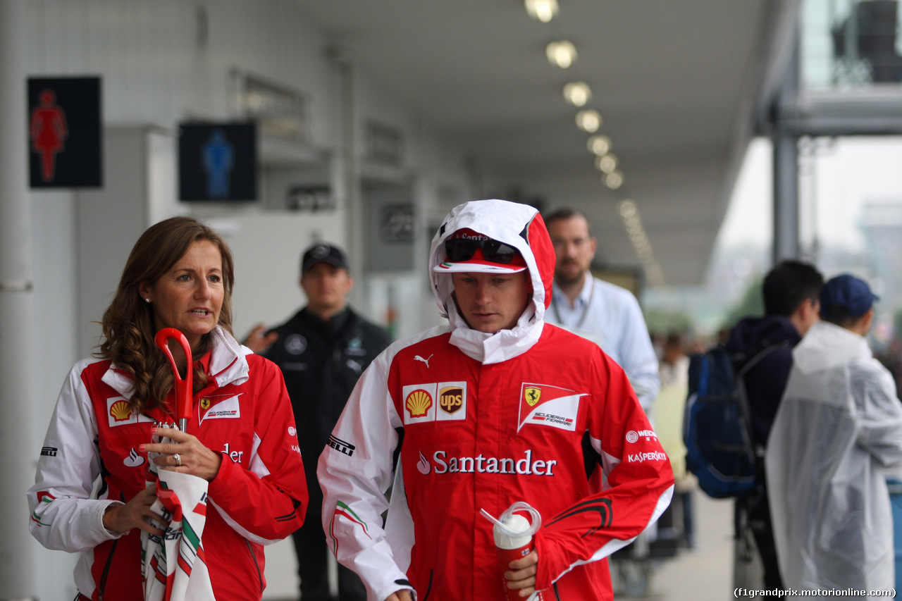 GP GIAPPONE, 05.10.2014 - Kimi Raikkonen (FIN) Ferrari F14-T