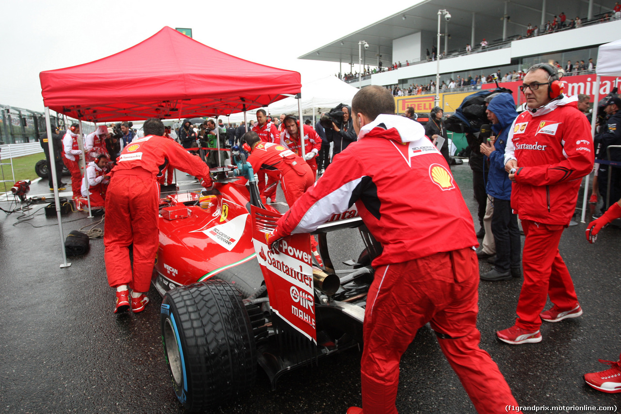 GP GIAPPONE, 05.10.2014 - Gara, Fernando Alonso (ESP) Ferrari F14-T