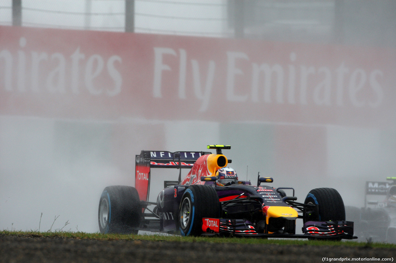 GP GIAPPONE, 05.10.2014 - Gara, Daniel Ricciardo (AUS) Red Bull Racing RB10