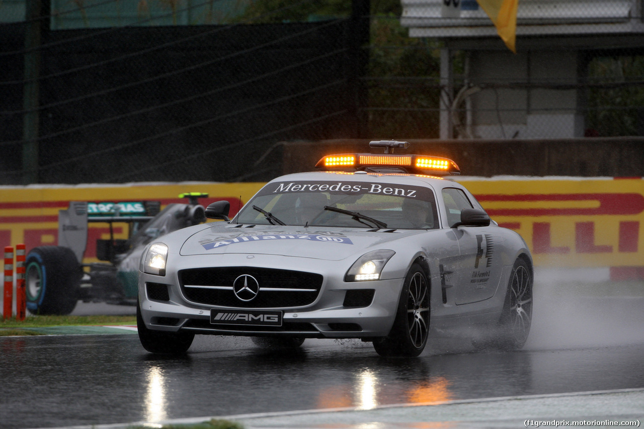 GP GIAPPONE, 05.10.2014 - Gara, The Safety car on the track