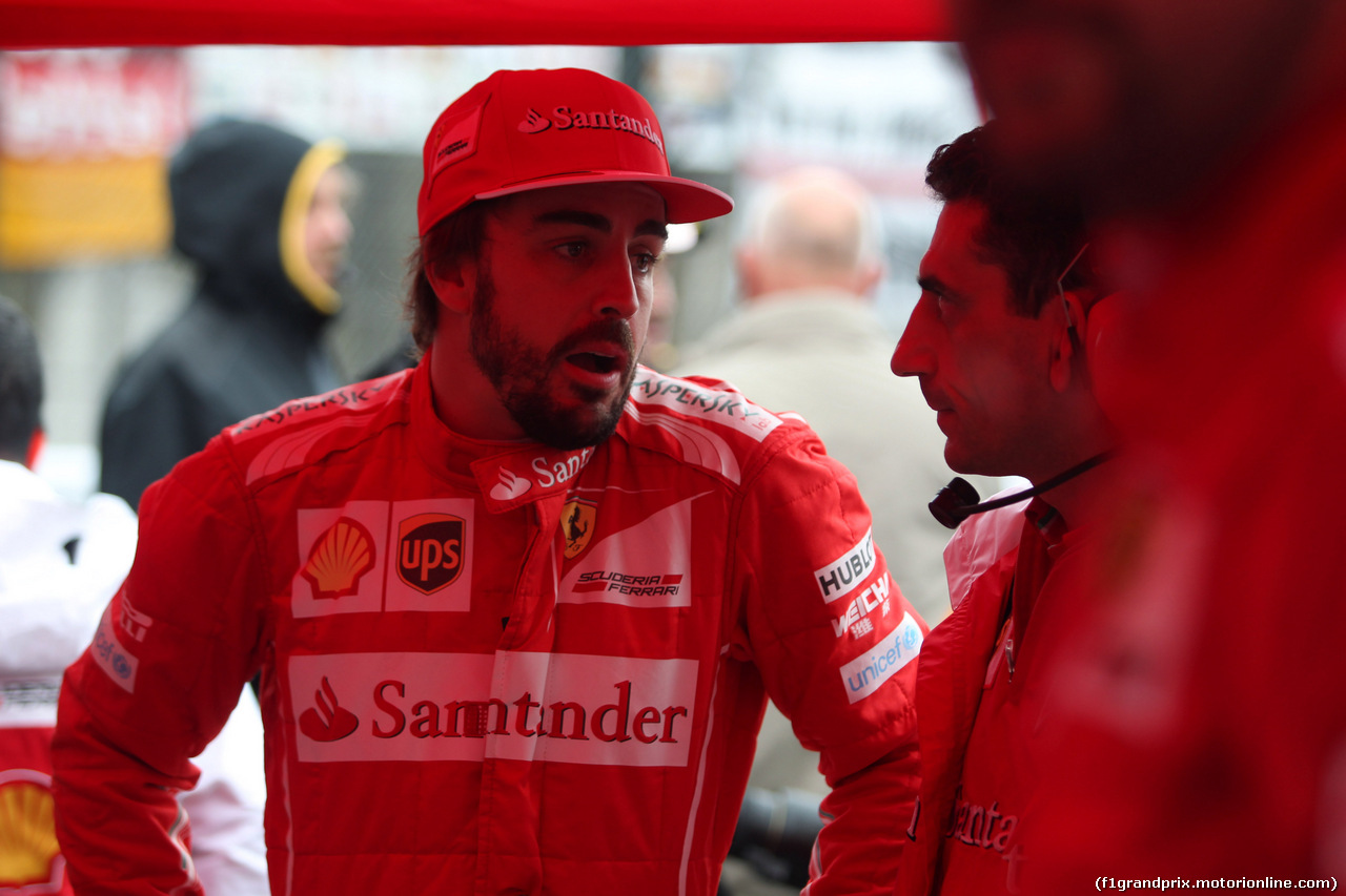 GP GIAPPONE, 05.10.2014 - Gara, Fernando Alonso (ESP) Ferrari F14-T