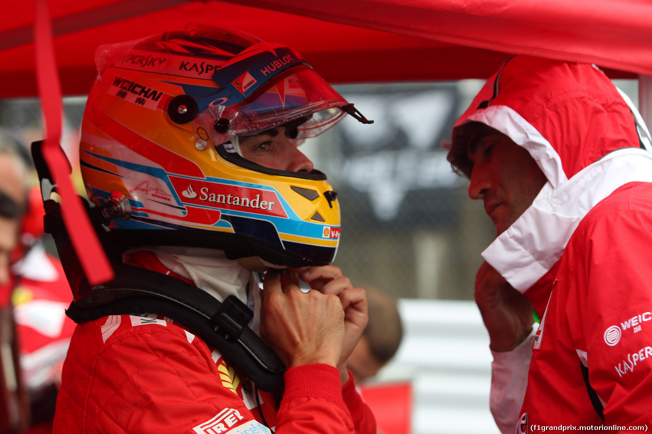 GP GIAPPONE, 05.10.2014 - Gara, Fernando Alonso (ESP) Ferrari F14-T