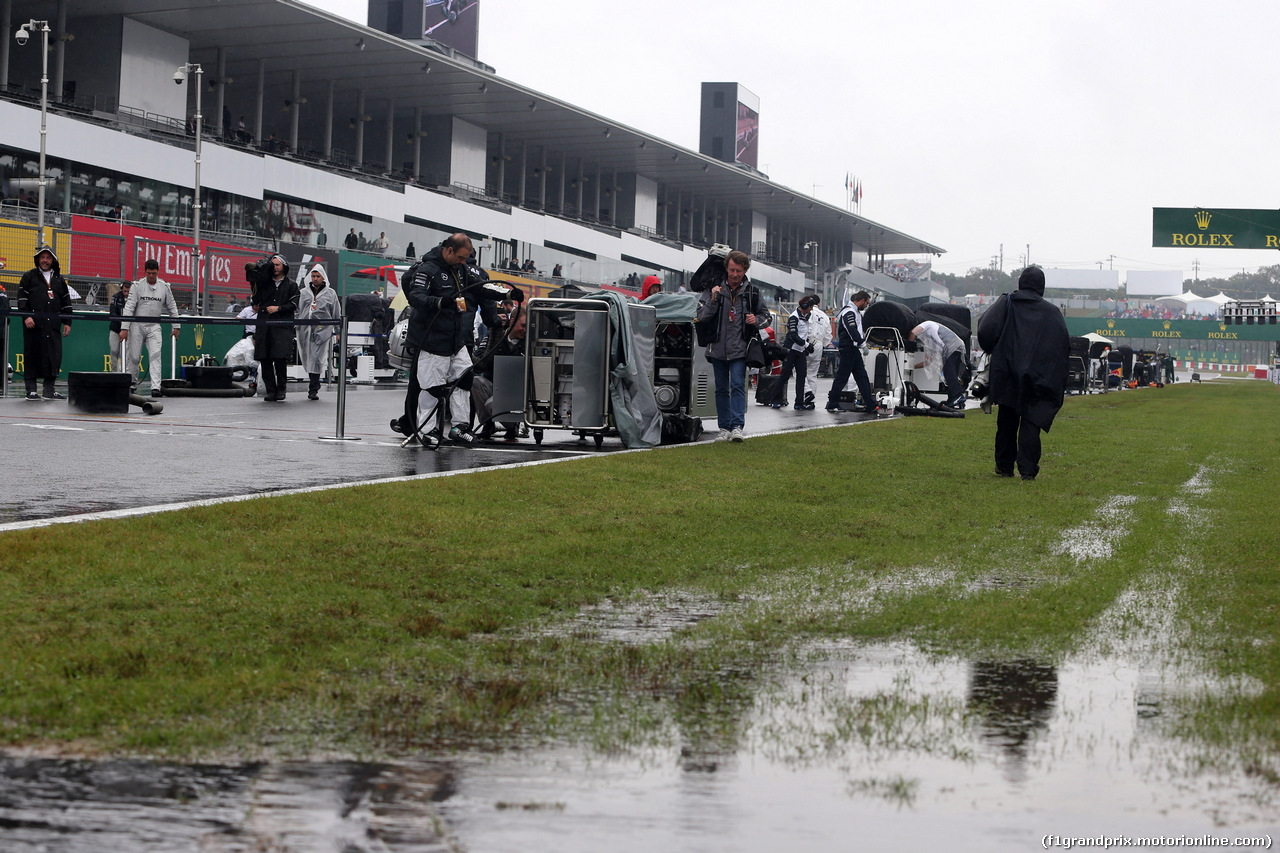 GP GIAPPONE, 05.10.2014 - Gara, the Start grid