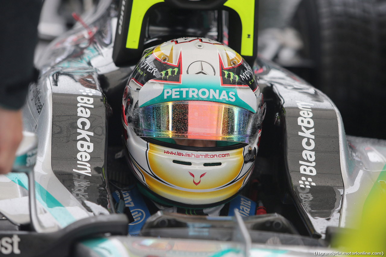 GP GIAPPONE, 05.10.2014 - Gara, Lewis Hamilton (GBR) Mercedes AMG F1 W05