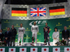 GP GIAPPONE, 05.10.2014 - Gara, 1st position Lewis Hamilton (GBR) Mercedes AMG F1 W05, secondo Nico Rosberg (GER) Mercedes AMG F1 W05 e terzo Sebastian Vettel (GER) Red Bull Racing RB10