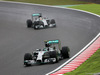 GP GIAPPONE, 05.10.2014 - Gara, Nico Rosberg (GER) Mercedes AMG F1 W05 e Lewis Hamilton (GBR) Mercedes AMG F1 W05