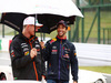 GP GIAPPONE, 05.10.2014 - Nico Hulkenberg (GER) Sahara Force India F1 VJM07 e Daniel Ricciardo (AUS) Red Bull Racing RB10