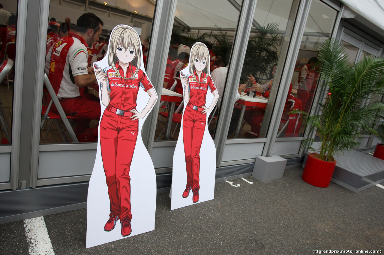 GP GIAPPONE, 02.10.2014 - Ferrari Hospitality