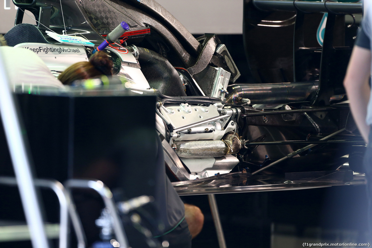 GP GIAPPONE, 02.10.2014 - Mercedes AMG F1 W05, detail