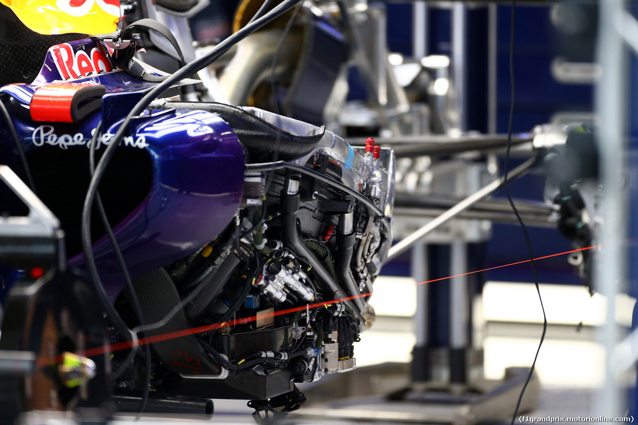 GP GIAPPONE, 02.10.2014 - Red Bull Racing RB10, detail