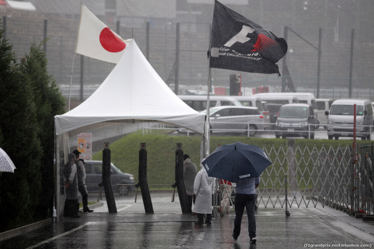 GP GIAPPONE, 02.10.2014 - Paddock