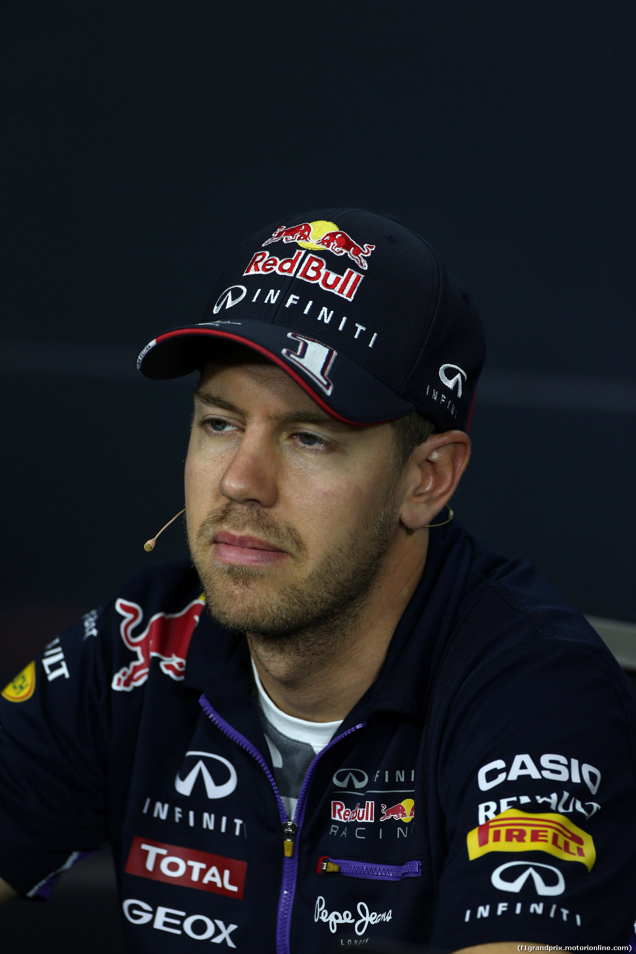 GP GIAPPONE, 02.10.2014 - Conferenza Stampa, Sebastian Vettel (GER) Red Bull Racing RB10