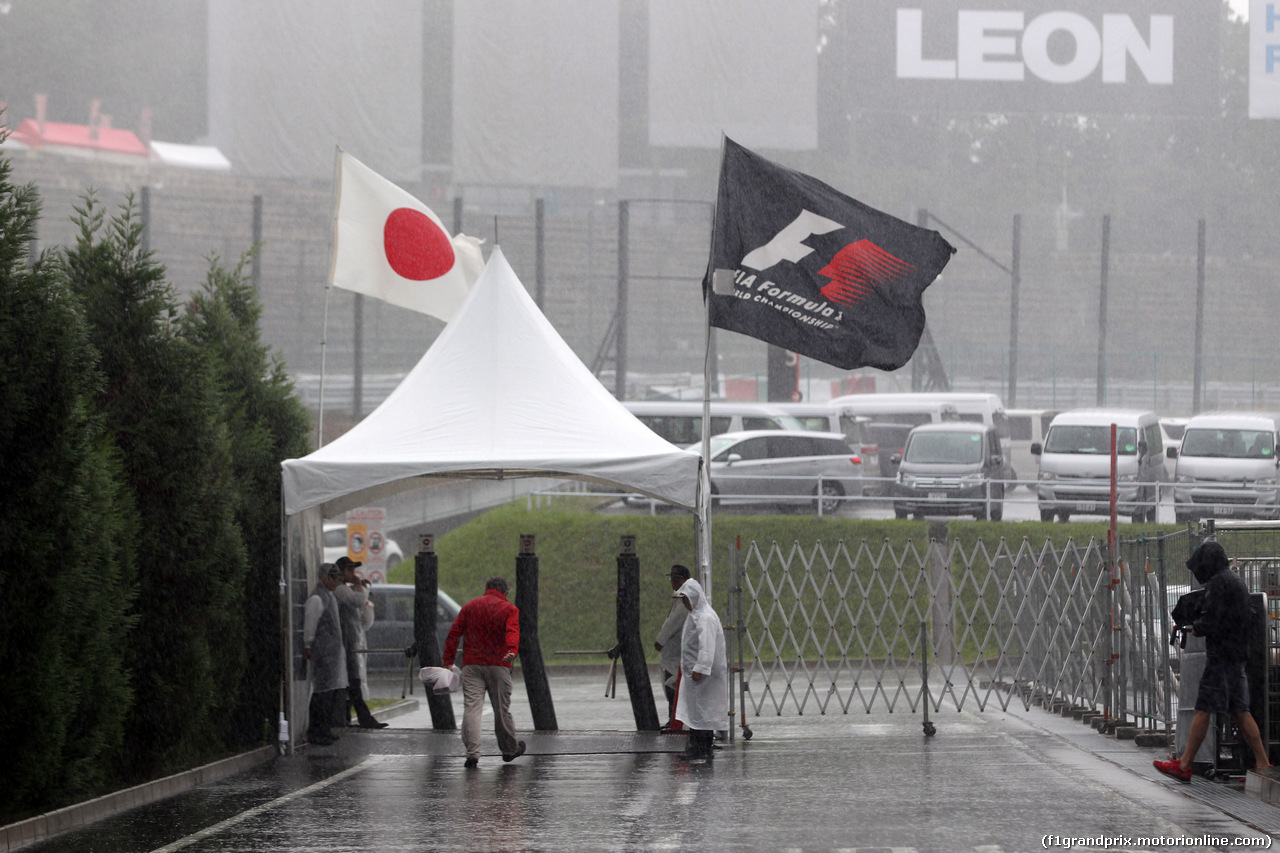 GP GIAPPONE, 02.10.2014 - Paddock