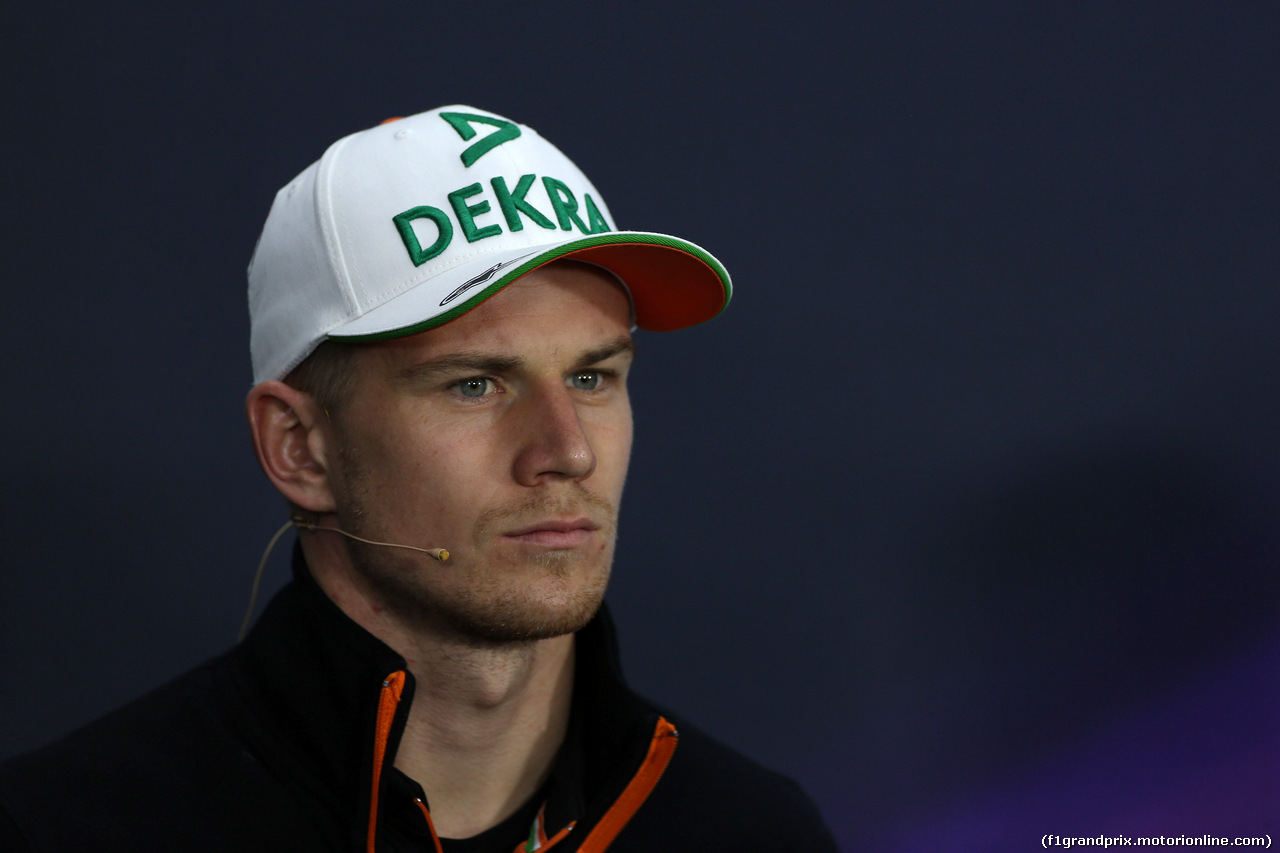 GP GIAPPONE, 02.10.2014 - Conferenza Stampa, Nico Hulkenberg (GER) Sahara Force India F1 VJM07