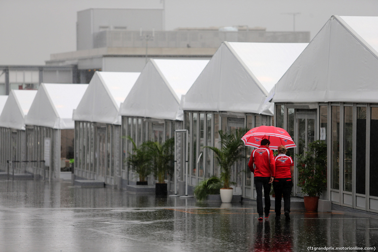 GP GIAPPONE, 02.10.2014 - Paddock