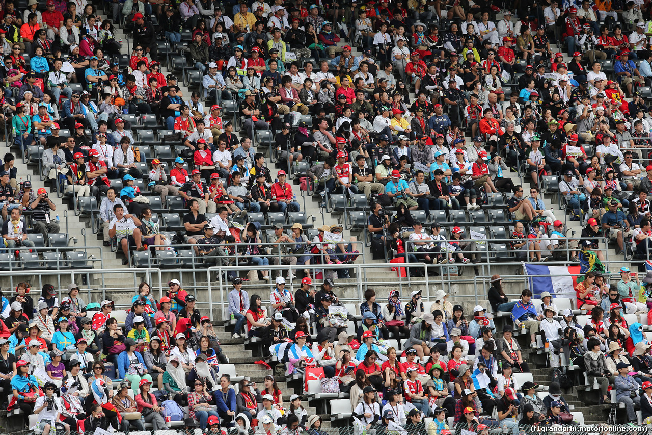 GP GIAPPONE, 04.10.2014 - Prove Libere 3, Fans