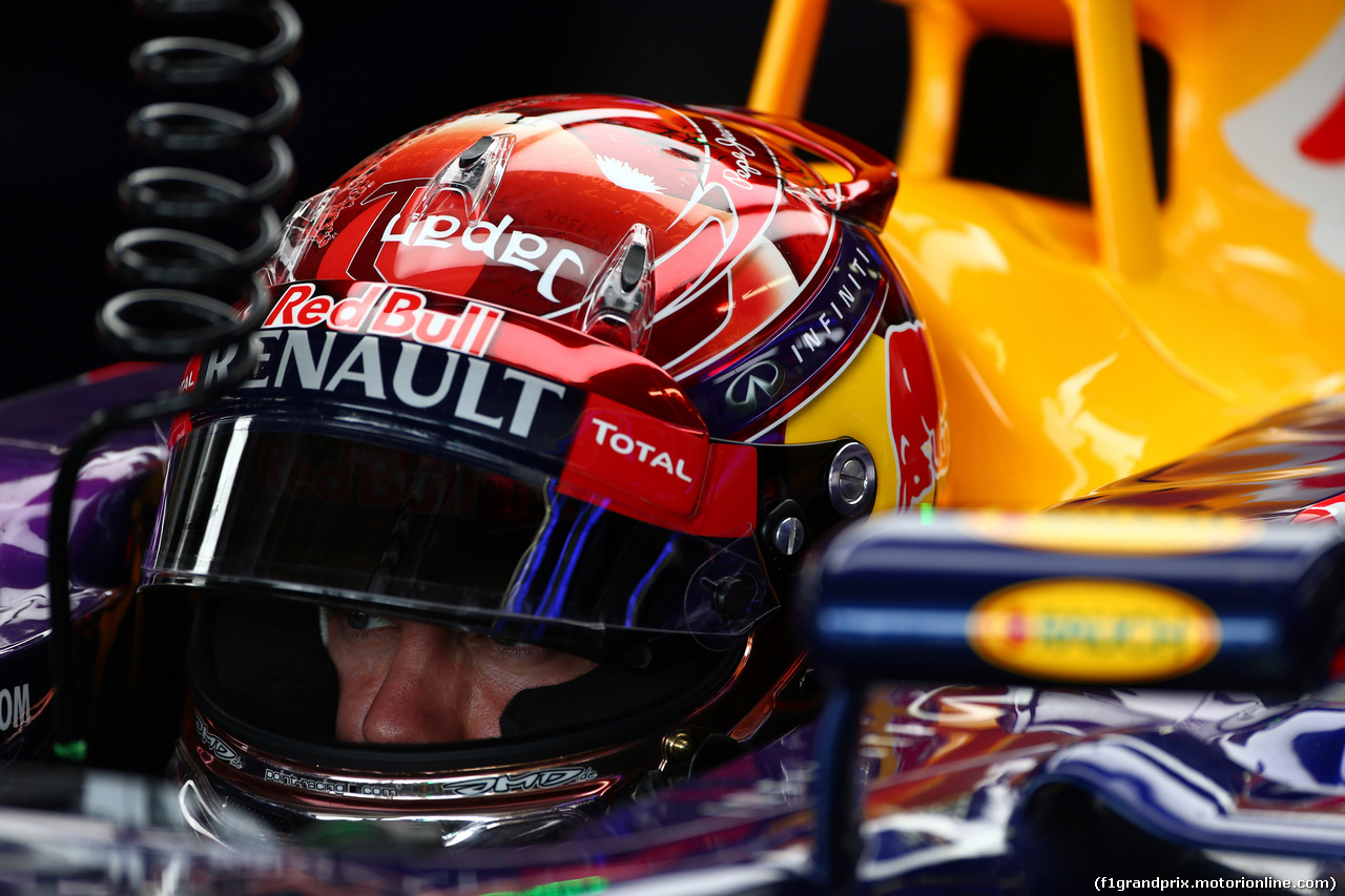 GP GIAPPONE, 04.10.2014 - Prove Libere 3, Sebastian Vettel (GER) Red Bull Racing RB10
