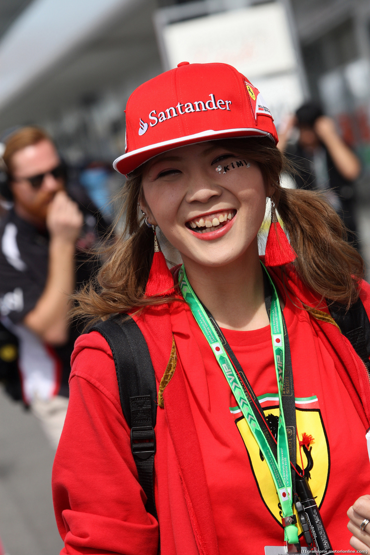 GP GIAPPONE, 04.10.2014 - Prove Libere 3, Raikkonen' fan