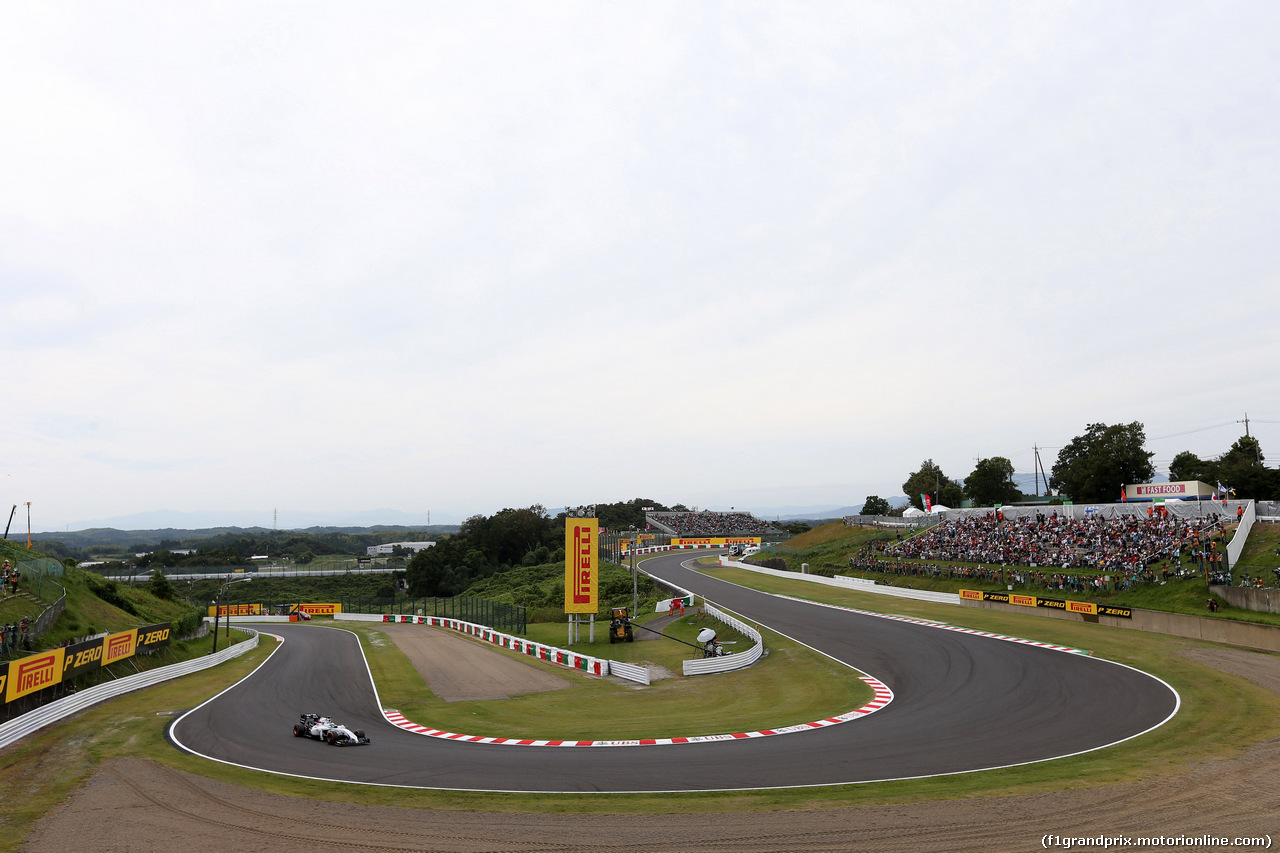 GP GIAPPONE, 04.10.2014 - Prove Libere 3, Felipe Massa (BRA) Williams F1 Team FW36