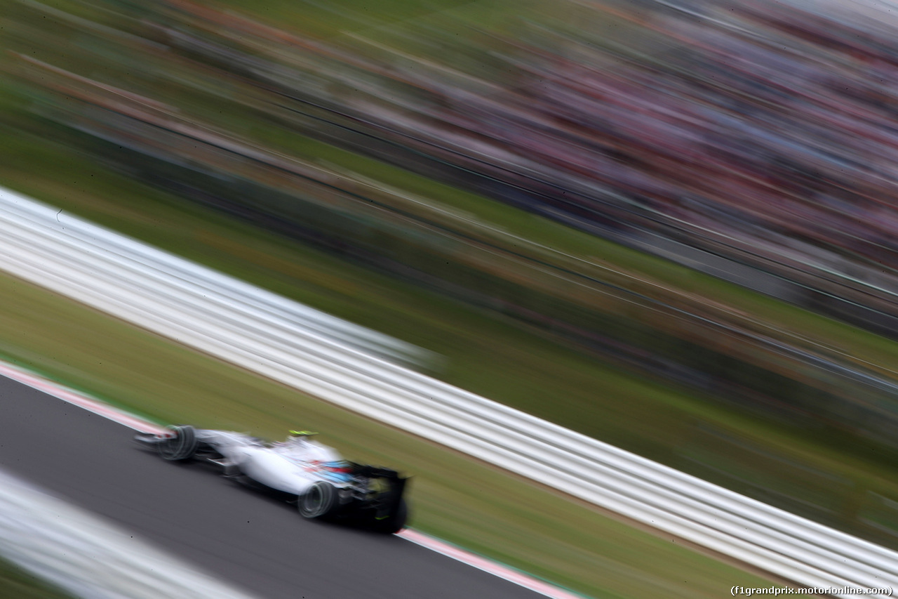 GP GIAPPONE, 04.10.2014 - Prove Libere 3, Valtteri Bottas (FIN) Williams F1 Team FW36