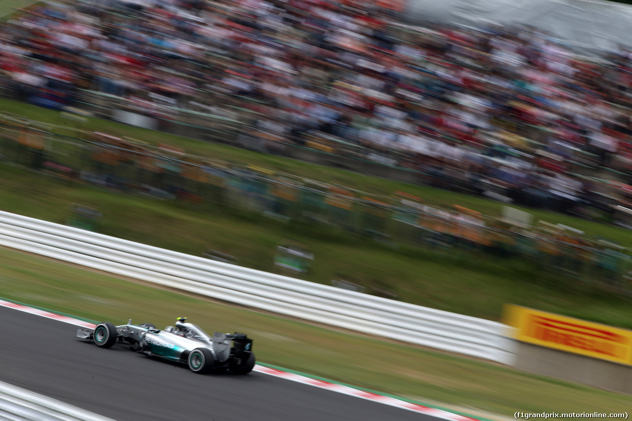 GP GIAPPONE, 04.10.2014 - Prove Libere 3, Nico Rosberg (GER) Mercedes AMG F1 W05