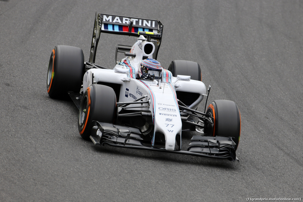 GP GIAPPONE, 04.10.2014 - Prove Libere 3, Valtteri Bottas (FIN) Williams F1 Team FW36