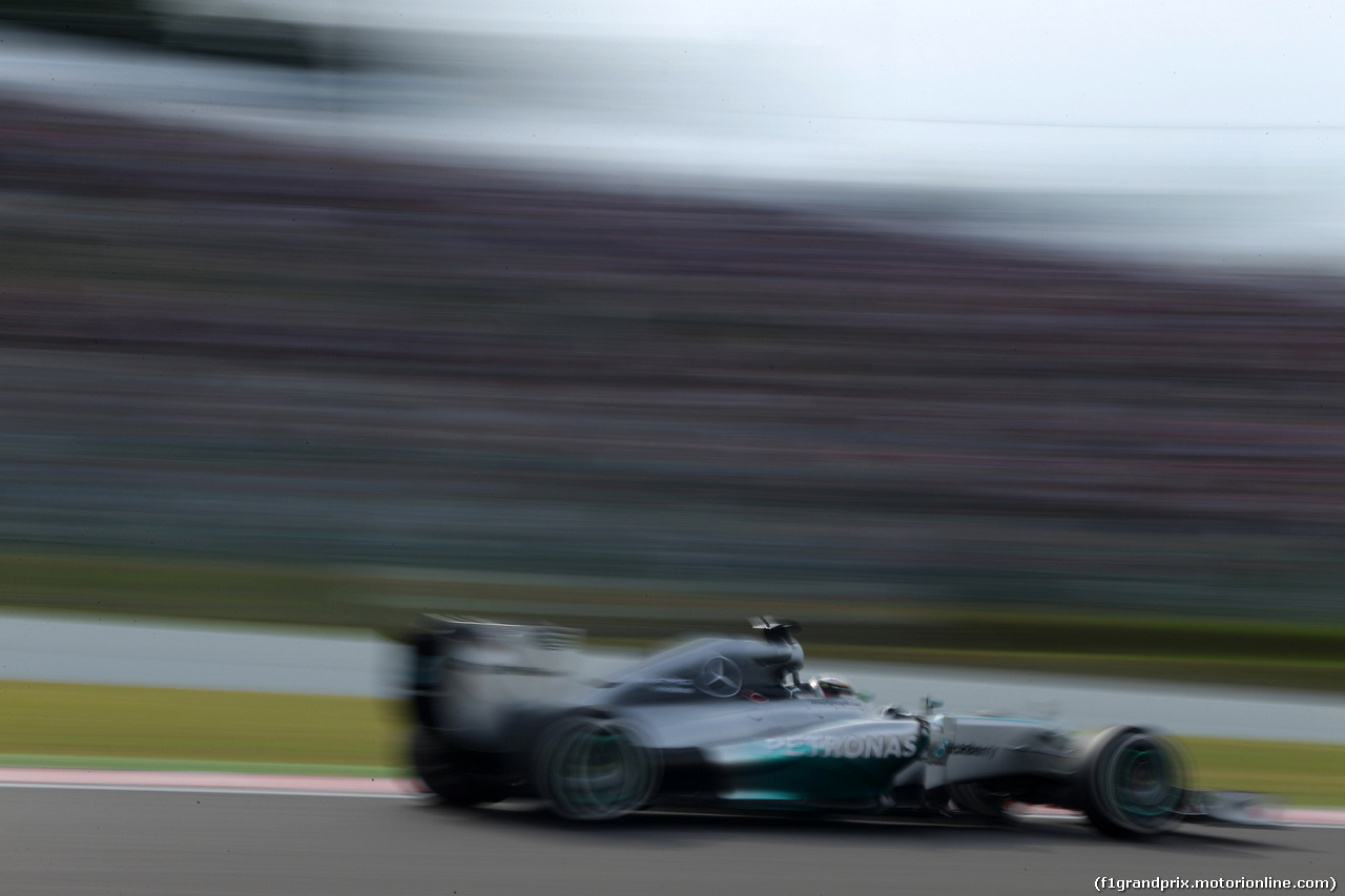 GP GIAPPONE, 04.10.2014 - Qualifiche, Lewis Hamilton (GBR) Mercedes AMG F1 W05