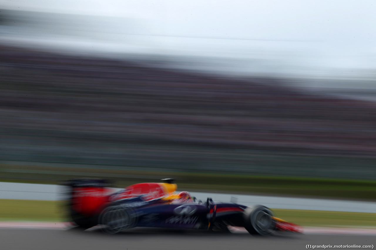 GP GIAPPONE, 04.10.2014 - Qualifiche, Sebastian Vettel (GER) Red Bull Racing RB10
