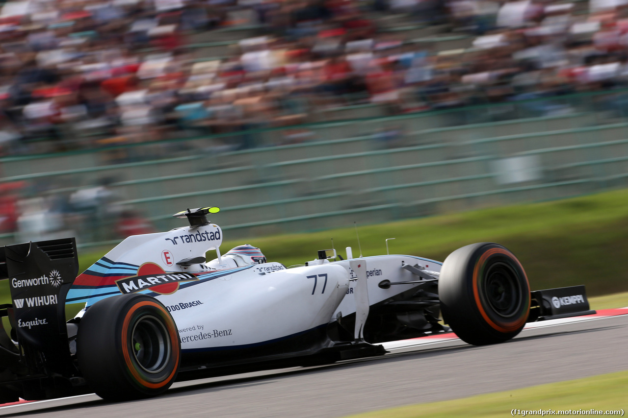 GP GIAPPONE, 04.10.2014 - Qualifiche, Valtteri Bottas (FIN) Williams F1 Team FW36