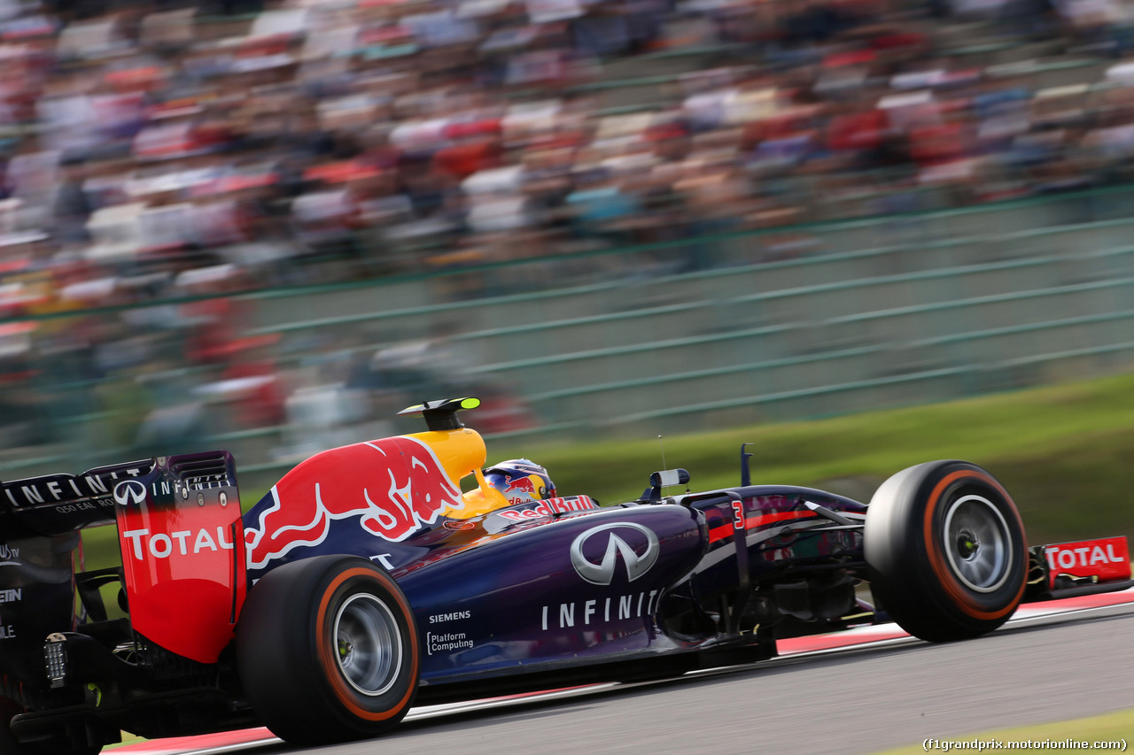 GP GIAPPONE, 04.10.2014 - Qualifiche, Daniel Ricciardo (AUS) Red Bull Racing RB10