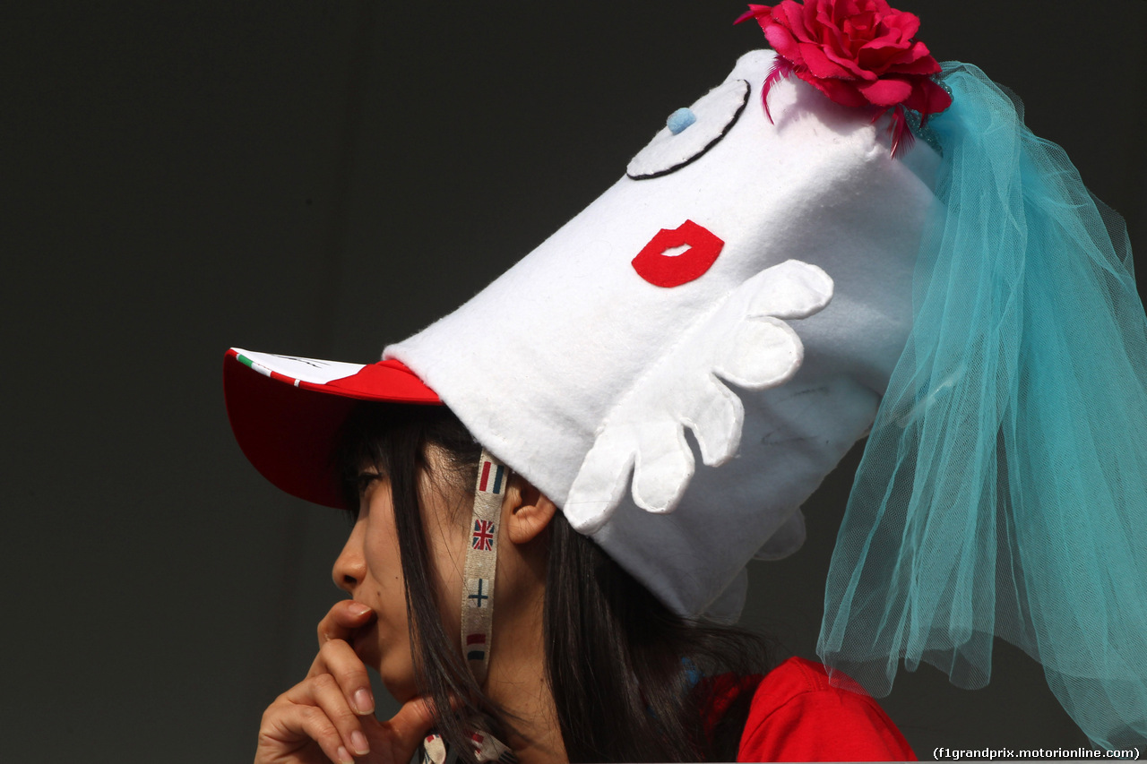GP GIAPPONE, 04.10.2014 - Qualifiche, Fans