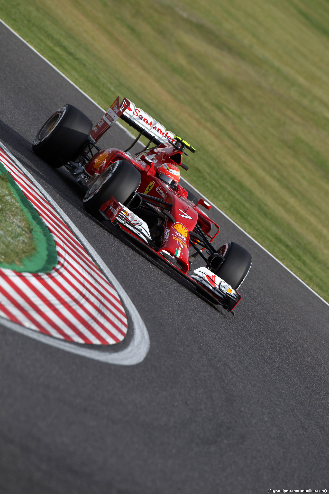 GP GIAPPONE, 04.10.2014 - Qualifiche, Kimi Raikkonen (FIN) Ferrari F14-T