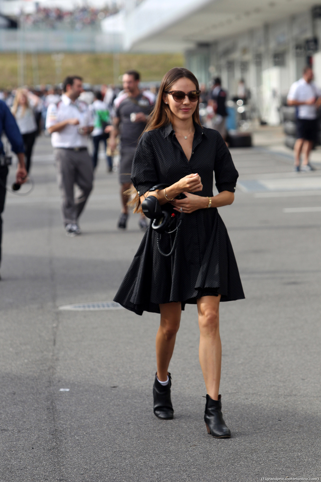 GP GIAPPONE, 04.10.2014 - Qualifiche, Jessica Michibata (GBR), girfriend of Jenson Button (GBR)