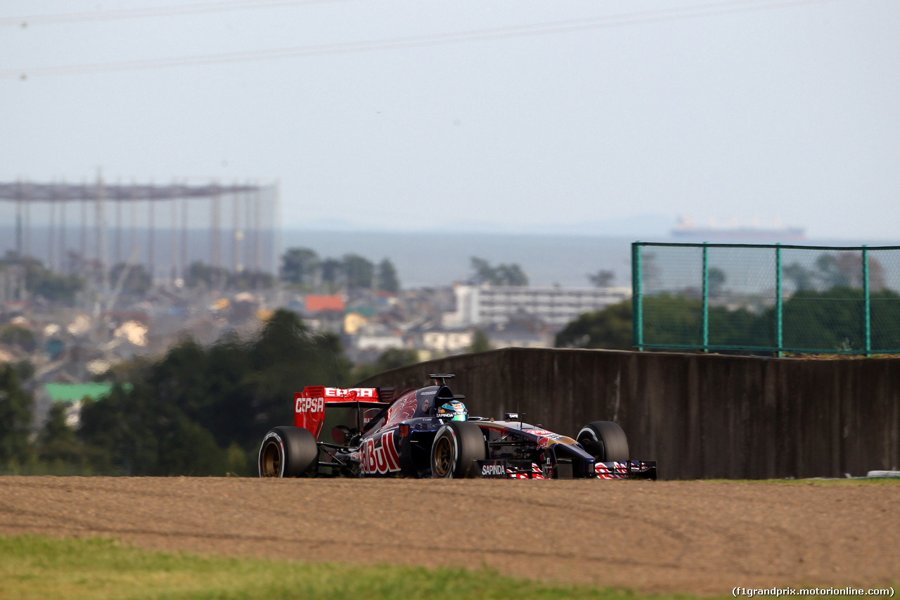 GP GIAPPONE, 04.10.2014 - Qualifiche, Jean-Eric Vergne (FRA) Scuderia Toro Rosso STR9