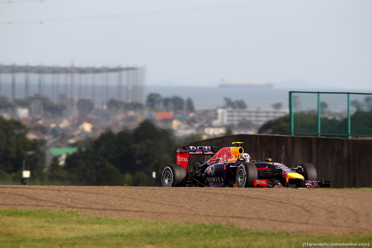 GP GIAPPONE, 04.10.2014 - Qualifiche, Daniel Ricciardo (AUS) Red Bull Racing RB10