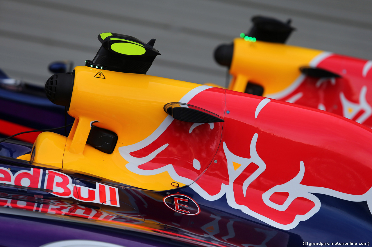 GP GIAPPONE, 04.10.2014 - Qualifiche, Daniel Ricciardo (AUS) Red Bull Racing RB10 e Sebastian Vettel (GER) Red Bull Racing RB10