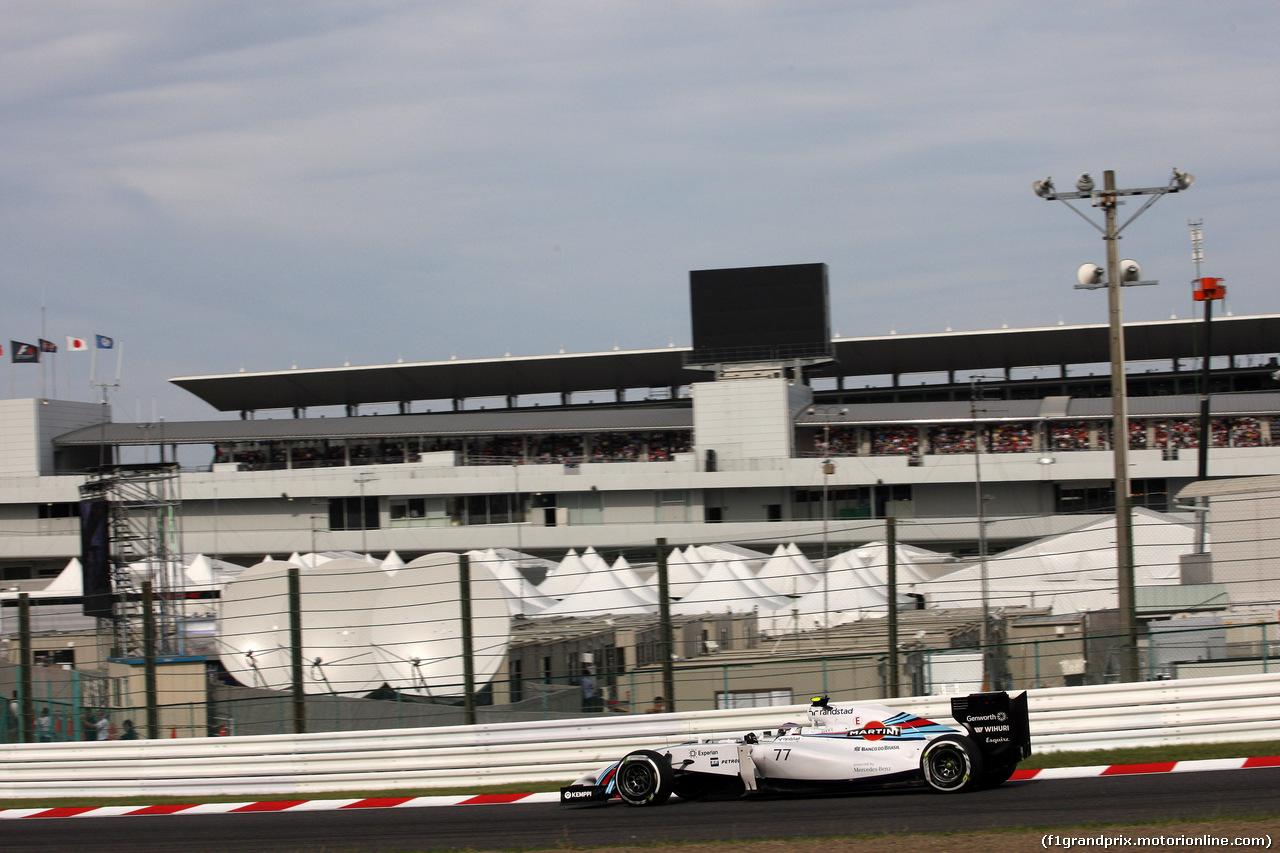 GP GIAPPONE, 04.10.2014 - Qualifiche, Valtteri Bottas (FIN) Williams F1 Team FW36