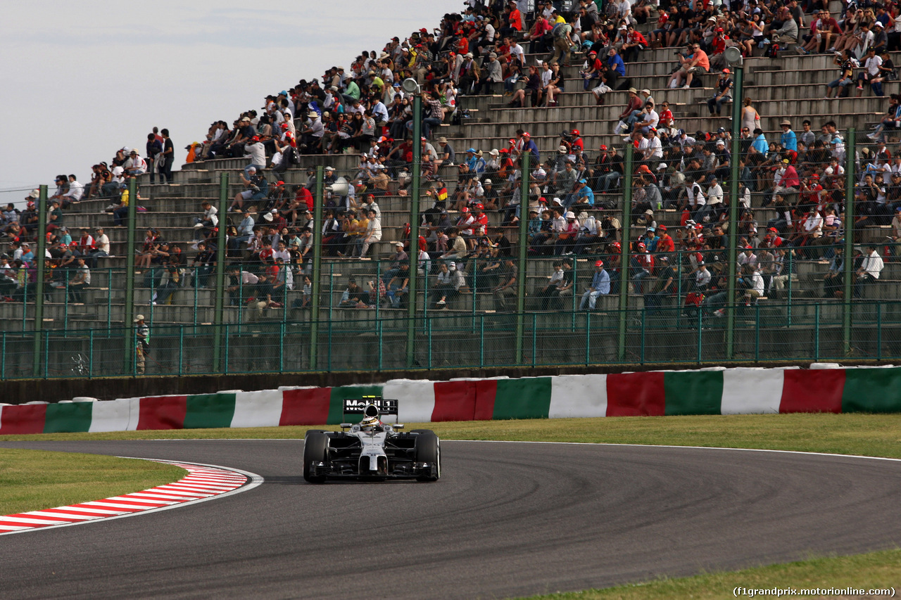 GP GIAPPONE, 04.10.2014 - Qualifiche, Kevin Magnussen (DEN) McLaren Mercedes MP4-29