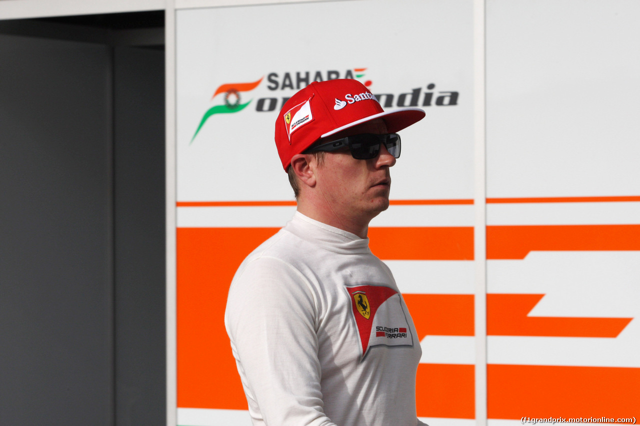 GP GIAPPONE, 04.10.2014 - Qualifiche, Kimi Raikkonen (FIN) Ferrari F14-T