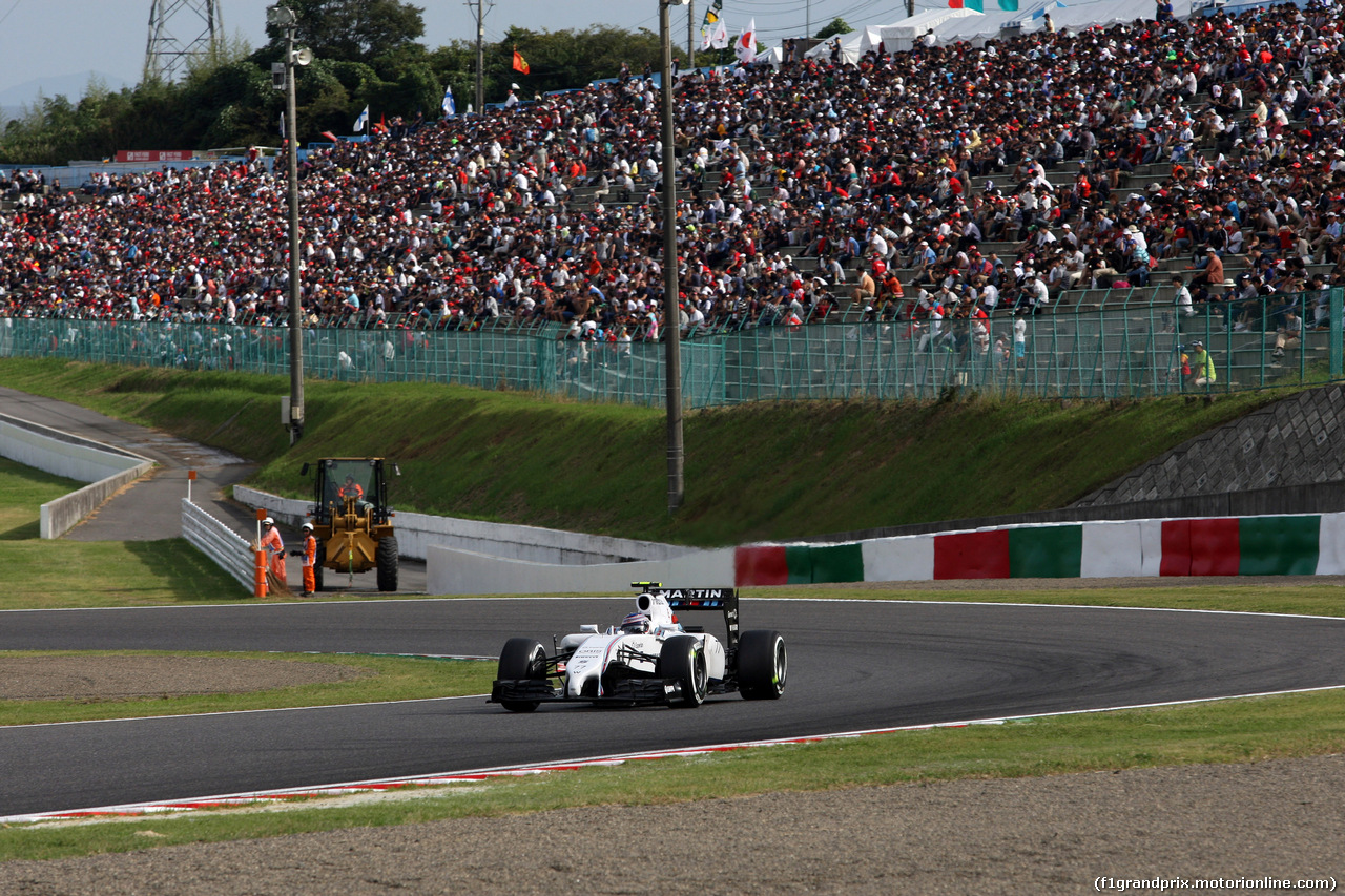 GP GIAPPONE, 04.10.2014 - Qualifiche, Valtteri Bottas (FIN) Williams F1 Team FW36