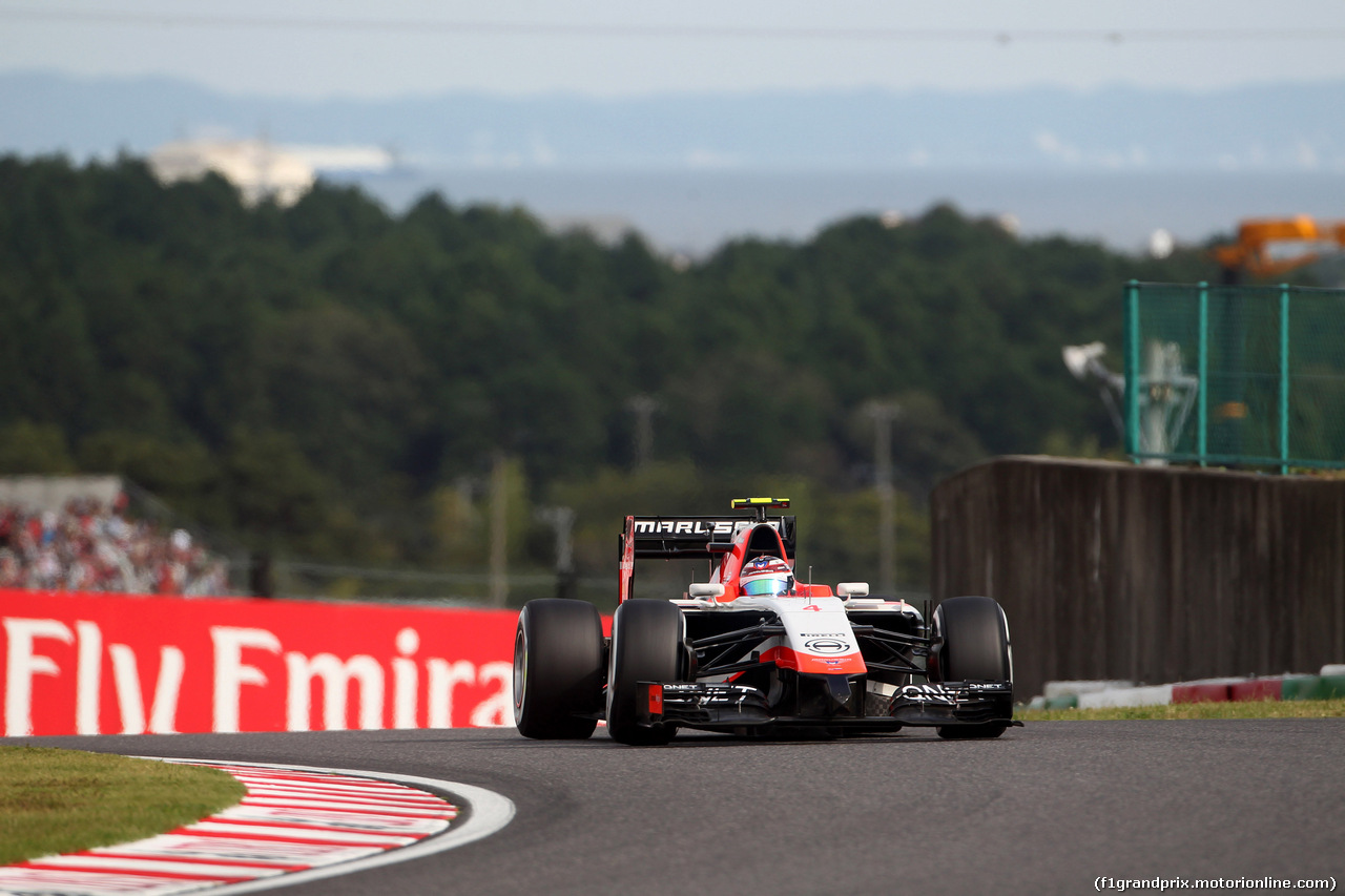 GP GIAPPONE, 04.10.2014 - Qualifiche, Max Chilton (GBR), Marussia F1 Team MR03
