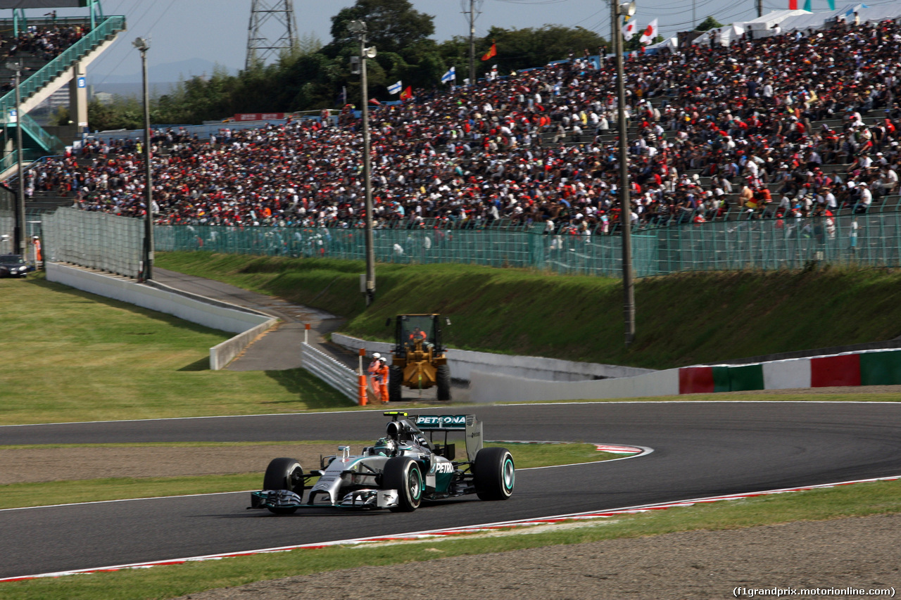 GP GIAPPONE, 04.10.2014 - Qualifiche, Lewis Hamilton (GBR) Mercedes AMG F1 W05