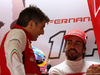 GP GIAPPONE, 04.10.2014 - Free Practice 3, Marco Mattiacci (ITA) Team Principal, Ferrari e Fernando Alonso (ESP) Ferrari F14-T