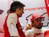 GP GIAPPONE, 04.10.2014 - Free Practice 3, Marco Mattiacci (ITA) Team Principal, Ferrari e Fernando Alonso (ESP) Ferrari F14-T
