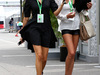GP GIAPPONE, 04.10.2014 - Free Practice 3, Jessica Michibata (GBR), girfriend of Jenson Button (GBR) e her sister.