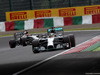 GP GIAPPONE, 04.10.2014 - Free Practice 3, Lewis Hamilton (GBR) Mercedes AMG F1 W05 davanti a Jenson Button (GBR) McLaren Mercedes MP4-29
