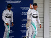 GP GIAPPONE, 04.10.2014 - Qualifiche, secondo Lewis Hamilton (GBR) Mercedes AMG F1 W05 e Nico Rosberg (GER) Mercedes AMG F1 W05 pole position