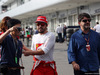 GP GIAPPONE, 04.10.2014 - Qualifiche, Fernando Alonso (ESP) Ferrari F14-T e his manager Luis Garcia Abad (ESP)
