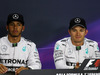 GP GIAPPONE, 04.10.2014 - Qualifiche, Conferenza Stampa, Lewis Hamilton (GBR) Mercedes AMG F1 W05 e Nico Rosberg (GER) Mercedes AMG F1 W05